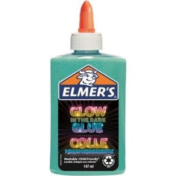 Elmer's 2162078 147 ml Mavi Karanlıkta Parlayan Yapıştırıcı