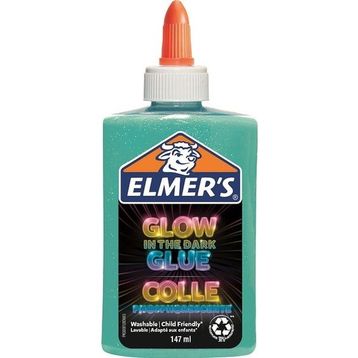 Elmer's 2162078 147 ml Mavi Karanlıkta Parlayan Yapıştırıcı