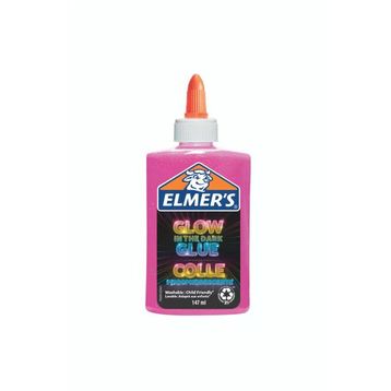 Elmer's 2162079 147 ml Pembe Karanlıkta Parlayan Yapıştırıcı