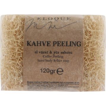 Eloque 120 gr Doğal Kabak Lifli Kahve Peeling Sabun