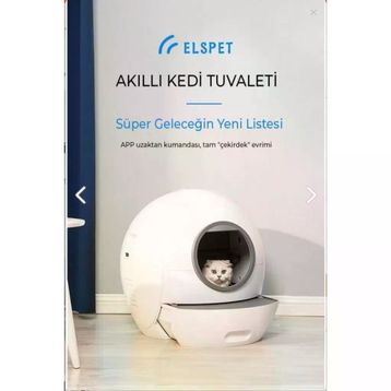 ELS Pet Smart Pro Akıllı Otomatik Kedi Tuvaleti
