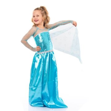 Elsa Frozen Simli Kostüm