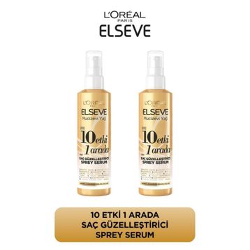Elseve 10 Etki 1 Arada 2x150 ml Saç Güzelleştirici Sprey Serum