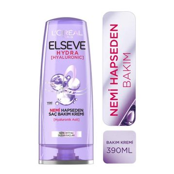 Elseve 390 ml Hydra Hyaluronic Nemi Hapseden Saç Bakım Kremi