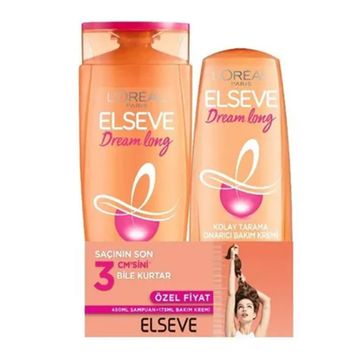 Elseve Dream long 450 ml Şampuan + 175 ml Saç Kremi