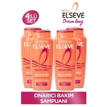 Elseve Dream Long 4x400 ml Onarıcı Şampuan