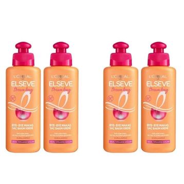 Elseve Dream Long Bye Bye Makas 4x200 ml Saç Bakım Kremi