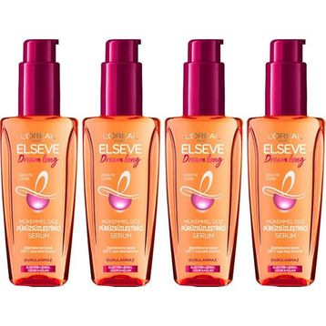 Elseve Dream Long Mükemmel 4x100 ml Düz Pürüzsüzleştirici Serum