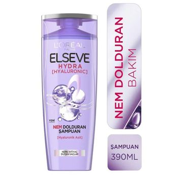 Elseve Hydra Hyaluronik 390 ml Şampuan
