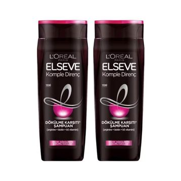 Elseve Komple Direnç Dökülme Karşıtı 2x670 ml Şampuan
