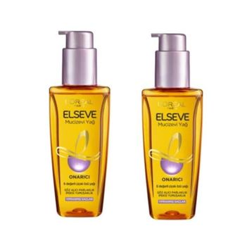 Elseve Mucizevi Onarıcı 2x100 ml Saç Bakım Yağı