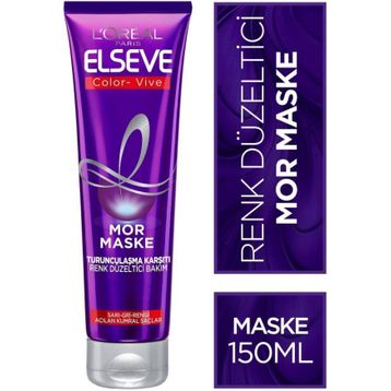 Elseve Turunculaşma Karşıtı 150 ml Mor Maske