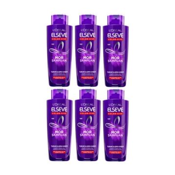 Elseve Turunculaşma Karşıtı 6x200 ml Mor Şampuan