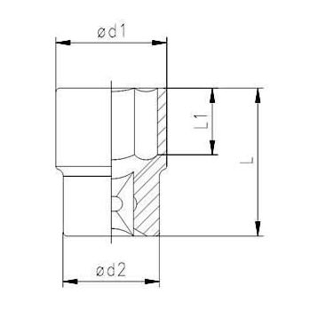 Elta 1115 11 mm Lokma Anahtar