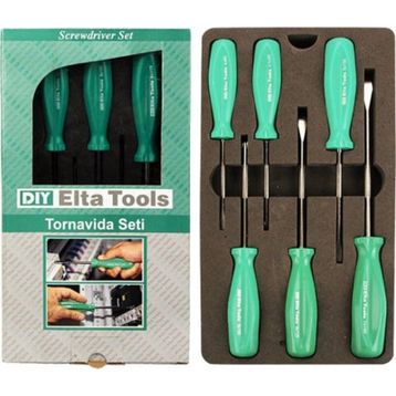 Elta 4150 Opak Seri 6 Parça Tornavida Seti
