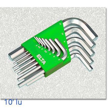 Elta Tools 10 lu Allen Anahtar Takımı