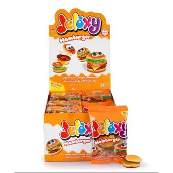 Elvan 20 gr Jelaxy Hamburger (24 adet)