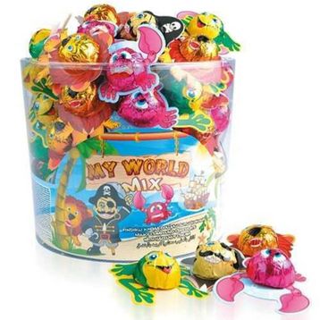 Elvan My World Mix 100'lü 8 gr Kutu Çikolata