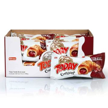 Elvan Today 40 gr Vişneli Kruvasan (20 adet)