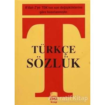 Ema Kitap Büyük Boy Türkçe Sözlük