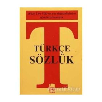 Ema Kitap Büyük Boy Türkçe Sözlük
