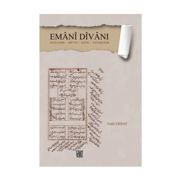 Emani Divanı - Fatih Erbay