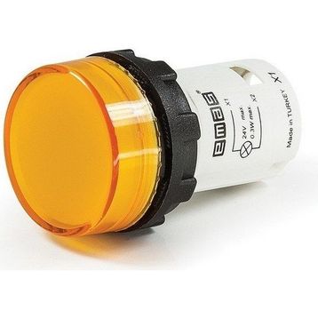 Emas 24vdc Mbsd024s Ledli Monoblok Sinyal Lambası Sarı Mb Serisi