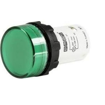 Emas 24vdc Mbsd024y Mb Serisi Ledli Monoblok Yeşil Sinyal Lambası