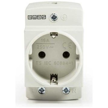 Emas 2p+E Ray Tipi 16A Gri Priz