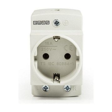 Emas 2p+E Ray Tipi 16A Gri Priz