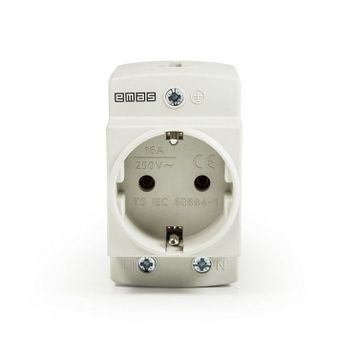 Emas 2p+E Ray Tipi 16A Gri Priz