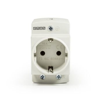 Emas 2p+E Ray Tipi 16A Gri Priz
