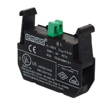 Emas B1 20 Renk 1NA Kontak Blok