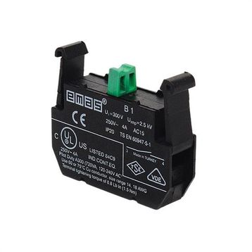 Emas B1 20 Renk 1NA Kontak Blok