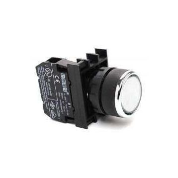 Emas B100db 22 mm Beyaz Start Butonu