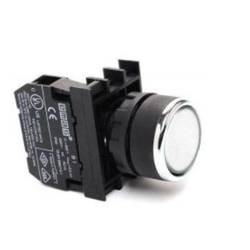 Emas B100db 22 mm Beyaz Start Butonu