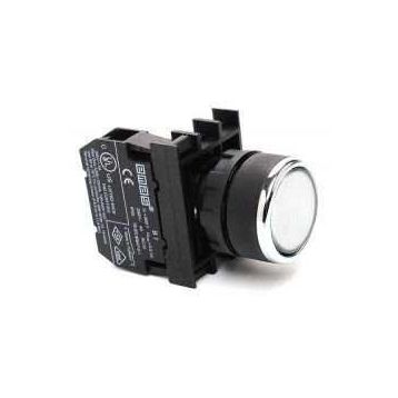 Emas B100db 22 mm Beyaz Start Butonu