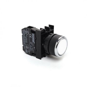 Emas B100db 22 mm Beyaz Start Butonu