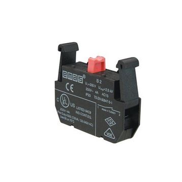 Emas B2 20 Renk 1NK Kontak Blok
