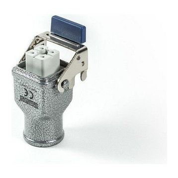 Emas EBM04PU36 10A 4 Kontaklı Metal Uzatma Prizi