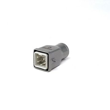 Emas EBM05FU30 5 Kontaklı 10A PG11 Metal Seri Uzatma Fişi