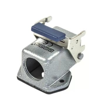 Emas EBM05PE56 10A 5 Kontaklı Metal Alt Yan Girişli Eğik Makine Prizi