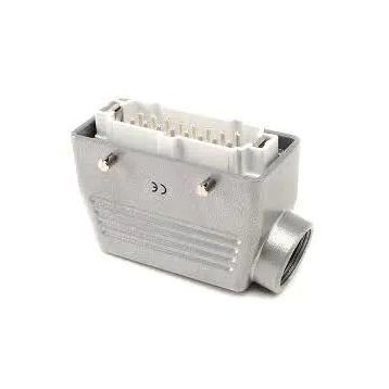 Emas EBM16FU10 16A 16 Kontaklı Metal Yandan Giriş Uzatma Prizi