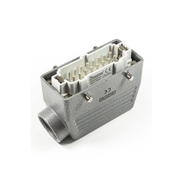Emas EBM16FU10 16A 16 Kontaklı Metal Yandan Giriş Uzatma Prizi