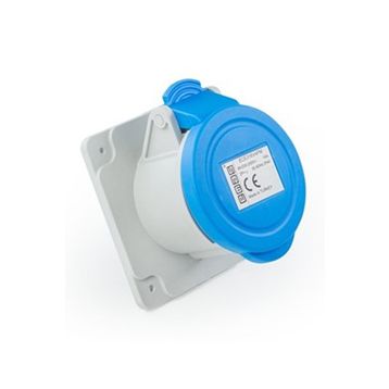 Emas ECE316V4PM 3x16A Vidalı Makine Düz Priz