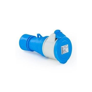 Emas ECE316V4PU 3x16A Vidalı Uzatma Prizi