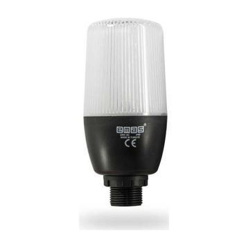 Emas IF5M220ZM05 220V 22 mm Somunlu LED Buzzerli Çok Fonksiyonlu Işıklı İkaz Lambası