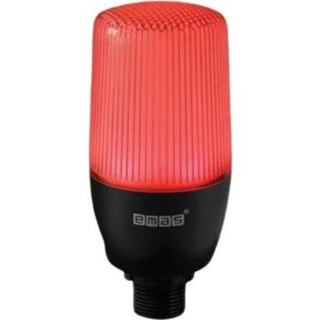 Emas IF5R220ZRM05 220V AC Kırmızı Tek Renk Buzzerlı Dönerli Işıklı İkaz Lambası