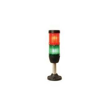Emas IK52F024XM03 Ayaklı 24V Flaşörlü 110 mm İkili Işıklı Kolon