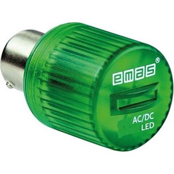 Emas IKML024Y 24v Ac/dc Yeşil Led Lamba